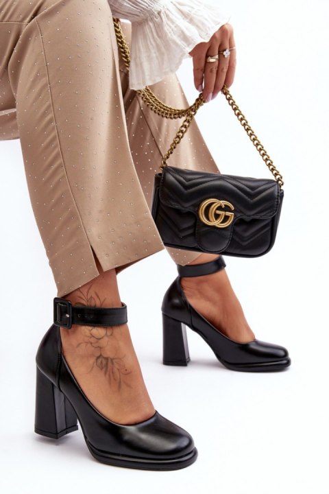 Czółenka Model Idovana M059 Black - Step in style Step in style