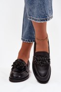 Mokasyny Model Murelle Y9597 Black - Step in style Step in style