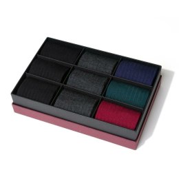 SKARPETY MĘSKIE 175 WEŁNA MERYNOS BOX 9PAK STEVEN