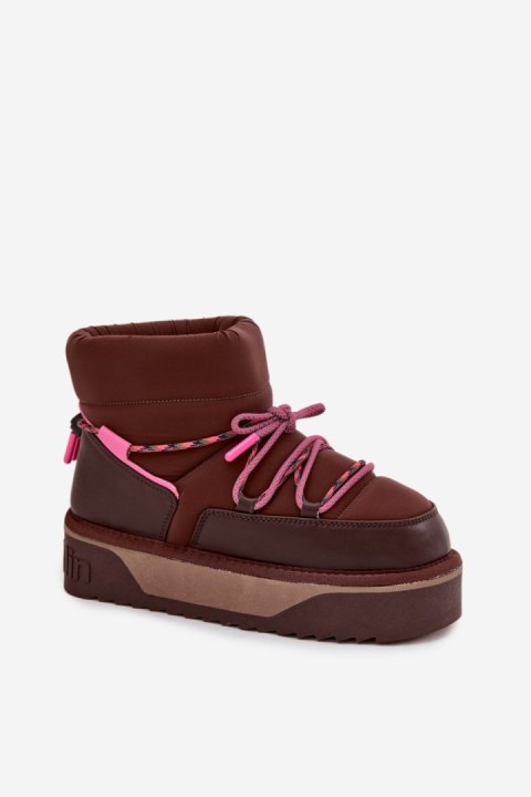 Śniegowce Model D.Franklin DFSH371015 Czekolada - Step in style Step in style