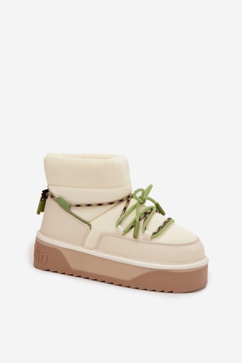 Śniegowce Model D.Franklin DFSH371015 Light Beige - Step in style Step in style