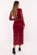 Spódnica Model MI-SD-G9137.16P Bordo - Italy Moda Italy Moda