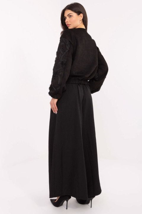 Spodnie Damskie Model IT-SP-19963.09P Black - Italy Moda Italy Moda