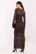 Sukienka Model MI-SK-A1564.22P Brown - Rue Paris Rue Paris