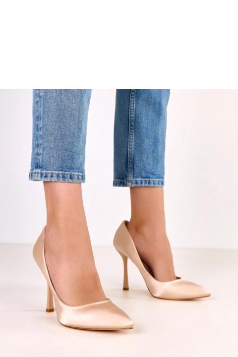 Szpilki Model Cindy AH-42 Beige - Solea Solea