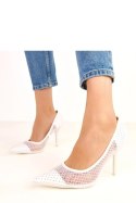 Szpilki Model Rita AH-57 White - Solea Solea