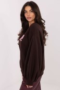 Bluza Damska Model RV-BL-A1044.78 Dark Brown - Rue Paris Rue Paris