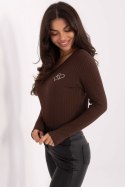 Bluzka Model RV-BZ-A1055.29P Dark Brown - Rue Paris Rue Paris