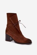 Botki Model Zazoo 1151 Brown - Step in style Step in style