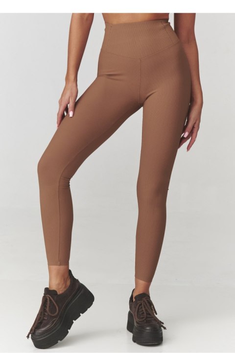 Legginsy Model C30 Camel - Makadamia Makadamia
