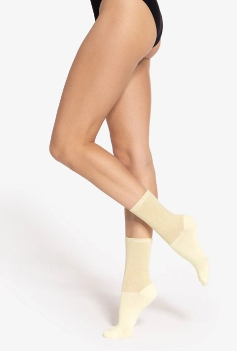 SKARPETY DAMSKIE LUREX GATTA / WOLA