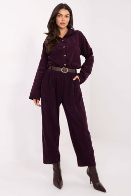 Spodnie Damski Model IT-SP-258009.83 Dark Violet - Italy Moda Italy Moda