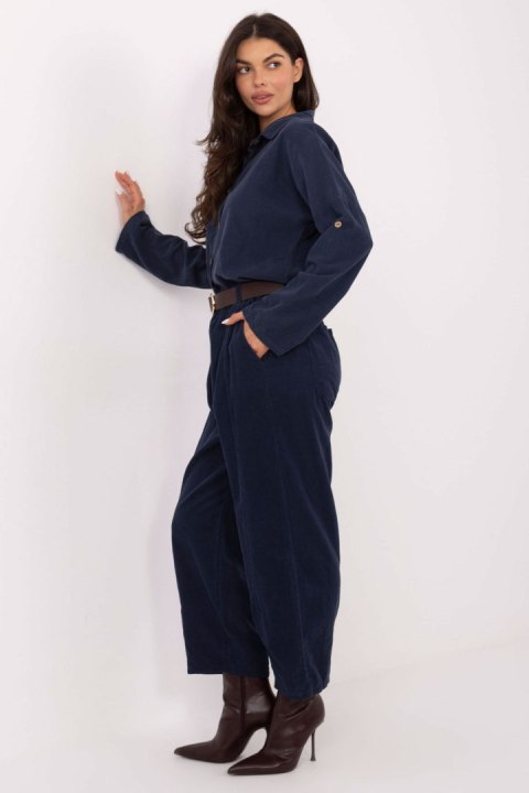 Spodnie Damskie Model IT-SP-258009.83 Dark Blue - Italy Moda Italy Moda