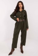 Spodnie Damskie Model IT-SP-258009.83 Khaki - Italy Moda Italy Moda