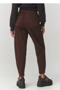Spodnie Jeansy Damskie Model C27 Brown - Makadamia Makadamia