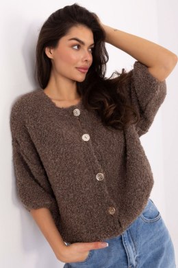 Sweter Damski Model IT-SW-72987.00 Dark Beige - Italy Moda Italy Moda