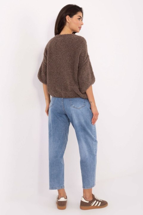 Sweter Damski Model IT-SW-72987.00 Dark Beige - Italy Moda Italy Moda