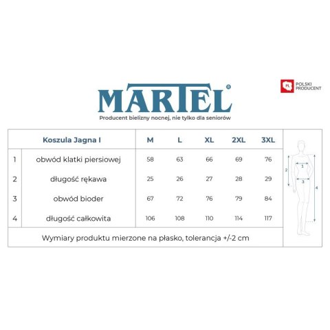 KOSZULA DAMSKA JAGNA I 207 KR SALE MARTEL