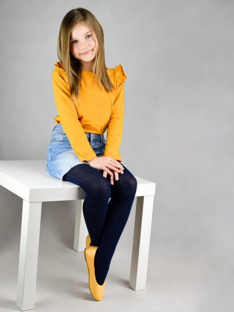 RAJSTOPY BAWEŁNIANE RB001 GŁADKIE R.140-158 NOVITI