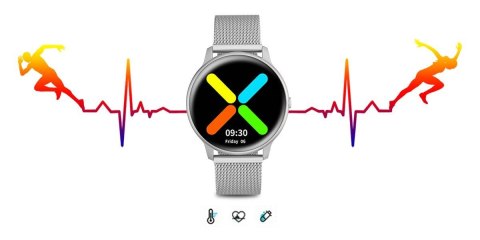 Damski SMARTWATCH G. Rossi SW015-3 Srebrny Damski SMARTWATCH G. Rossi SW015-3 Srebrny