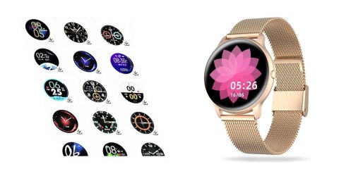 Damski SMARTWATCH G.Rossi SW015-4 Różowe złoto Damski SMARTWATCH G.Rossi SW015-4 Różowe złoto