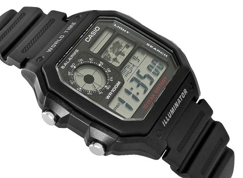 Zegarek Męski CASIO AE-1200WH-1AVEF Zegarek Męski CASIO AE-1200WH-1AVEF