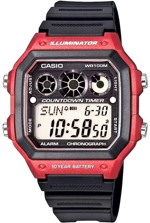 Zegarek Męski CASIO AE-1300WH-4AVDF + BOX Zegarek Męski CASIO AE-1300WH-4AVDF + BOX