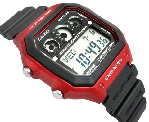 Zegarek Męski CASIO AE-1300WH-4AVDF + BOX Zegarek Męski CASIO AE-1300WH-4AVDF + BOX