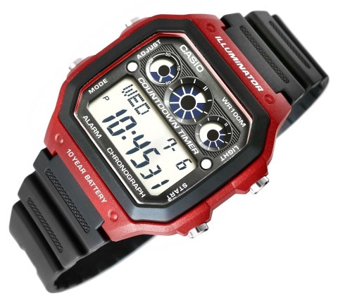 Zegarek Męski CASIO AE-1300WH-4AVDF + BOX Zegarek Męski CASIO AE-1300WH-4AVDF + BOX