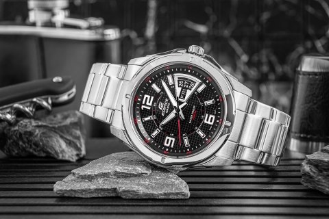 Zegarek Męski CASIO EDIFICE EF-129D-1AVEF + BOX Zegarek Męski CASIO EDIFICE EF-129D-1AVEF + BOX