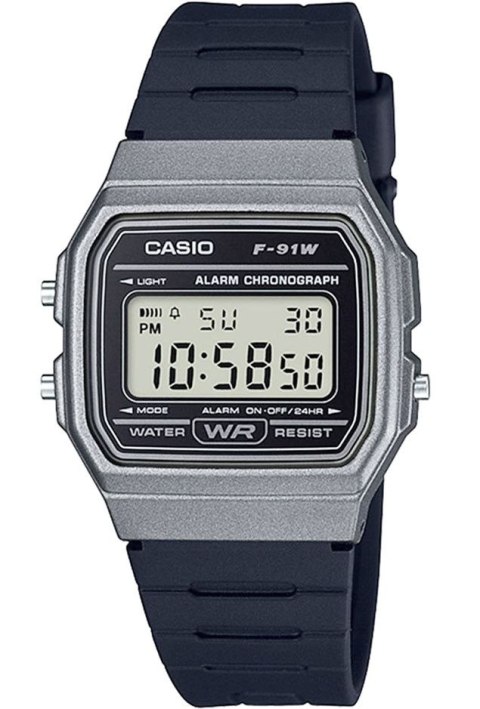 Zegarek Męski CASIO F-91WM-1BDF Zegarek Męski CASIO F-91WM-1BDF