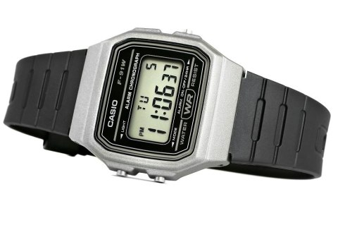 Zegarek Męski CASIO F-91WM-1BDF Zegarek Męski CASIO F-91WM-1BDF