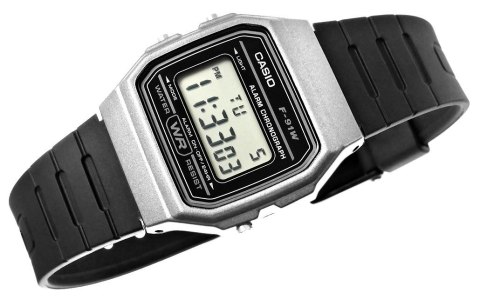 Zegarek Męski CASIO F-91WM-1BDF Zegarek Męski CASIO F-91WM-1BDF