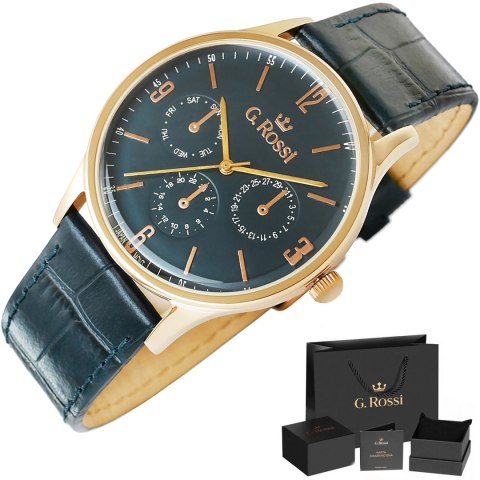 Zegarek Męski G.Rossi 10737A-6F3 + BOX Zegarek Męski G.Rossi 10737A-6F3 + BOX