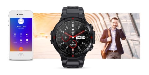Smartwatch Giewont Focus SmartCall GW430-1 - Carbon Smartwatch Giewont Focus SmartCall GW430-1 - Carbon