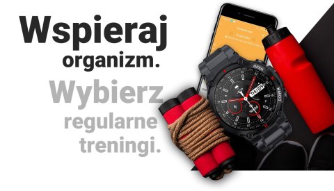 Smartwatch Giewont Focus SmartCall GW430-1 - Carbon Smartwatch Giewont Focus SmartCall GW430-1 - Carbon