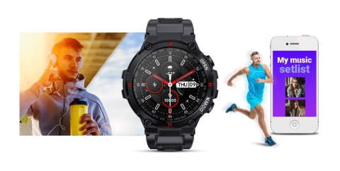 Smartwatch Giewont Focus SmartCall GW430-1 - Carbon Smartwatch Giewont Focus SmartCall GW430-1 - Carbon