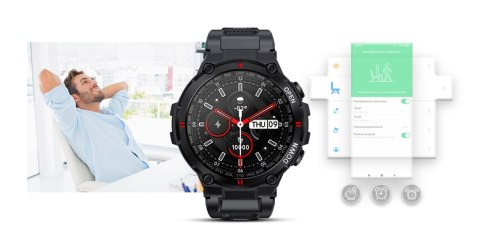Smartwatch Giewont Focus SmartCall GW430-1 - Carbon Smartwatch Giewont Focus SmartCall GW430-1 - Carbon