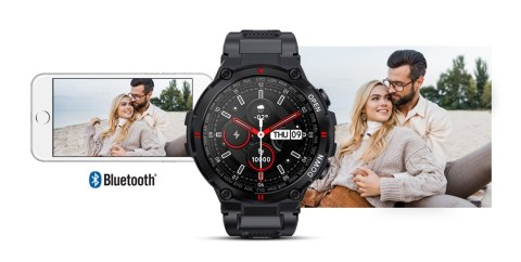 Smartwatch Giewont Focus SmartCall GW430-1 - Carbon Smartwatch Giewont Focus SmartCall GW430-1 - Carbon