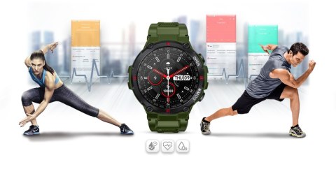 Smartwatch Giewont Focus SmartCall GW430-3 - Forest Smartwatch Giewont Focus SmartCall GW430-3 - Forest