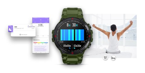 Smartwatch Giewont Focus SmartCall GW430-3 - Forest Smartwatch Giewont Focus SmartCall GW430-3 - Forest