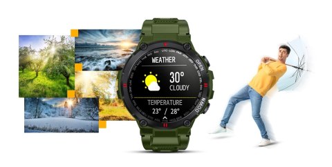 Smartwatch Giewont Focus SmartCall GW430-3 - Forest Smartwatch Giewont Focus SmartCall GW430-3 - Forest
