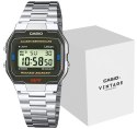 Zegarek CASIO A163WA-1QES Unisex + BOX Zegarek CASIO A163WA-1QES Unisex + BOX