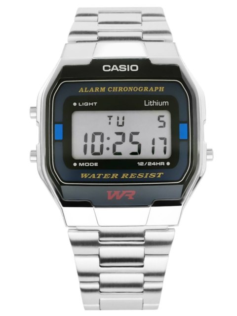 Zegarek CASIO A163WA-1QES Unisex + BOX Zegarek CASIO A163WA-1QES Unisex + BOX