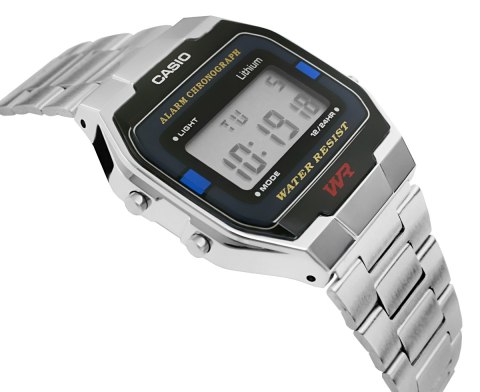 Zegarek CASIO A163WA-1QES Unisex + BOX Zegarek CASIO A163WA-1QES Unisex + BOX
