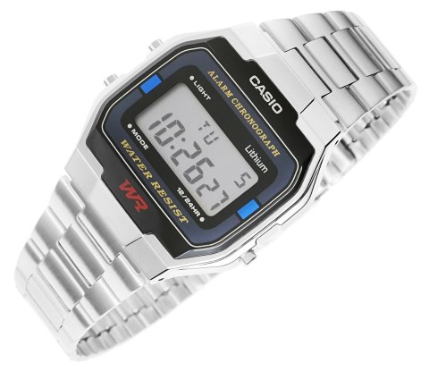 Zegarek CASIO A163WA-1QES Unisex + BOX Zegarek CASIO A163WA-1QES Unisex + BOX