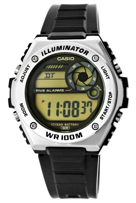 Zegarek CASIO MWD-100H-9AVEF 10 BAR Do pływania Unisex + BOX Zegarek CASIO MWD-100H-9AVEF 10 BAR Do pływania Unisex + BOX