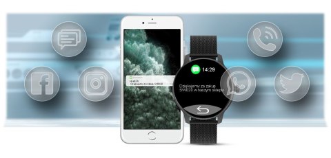 Zegarek SMARTWATCH G.ROSSI SW020-2 Zegarek SMARTWATCH G.ROSSI SW020-2