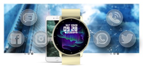 Smartwatch Damski Gravity GT1-6 Smartwatch Damski Gravity GT1-6