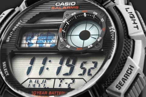 Zegarek Męski CASIO AE-1000W-1BVDF + BOX Zegarek Męski CASIO AE-1000W-1BVDF + BOX